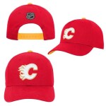Outerstuff Dětská kšiltovka Calgary Flames NHL Precurved Snap