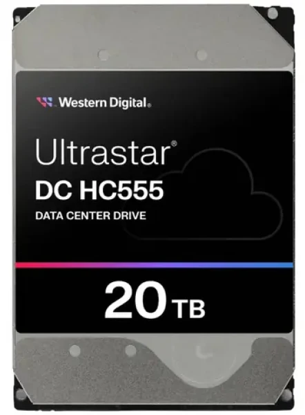 WD Ultrastar DC HC555 20TB / HDD / 3.5" SAS III / 7 200 RPM / 512MB cache / 5y / pro datová centra (0B47749)