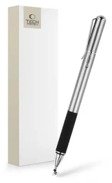 Tech-Protect Stylus stříbrná / Dotykové pero / pasivní / univerzální