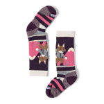 Dětské merino ponožky SMARTWOOL Kids' Wintersport Full Cushion Fox Glade, Moonbeam velikost: 22-25 (XS)