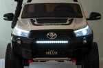 Mamido Dětské elektrické autíčko Toyota Hilux 4x4 bílé