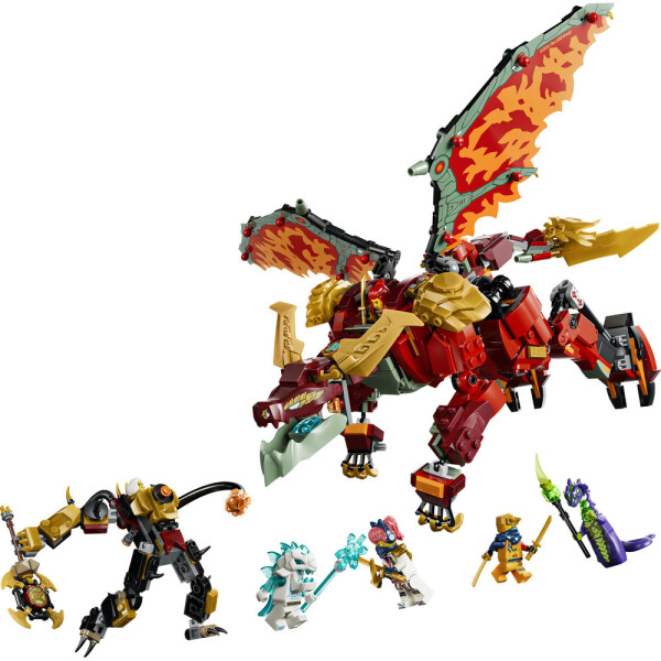 LEGO LEGO® NINJAGO® 71868 Wyldfyre a transformační dračí oblek