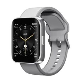 QCY Smartwatch Urban GS (S9) šedá / Chytré hodinky / 1,95" AMOLED / GPS / Bluetooth / 5 ATM (S9 grey Urban GT)