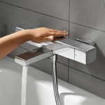 HANSGROHE - Ecostat E Termostatická vanová baterie, chrom 15774000