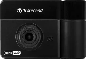 Transcend DrivePro 550B černá / Duální autokamera / FullHD / 64GB microSDXC / GPS / WiFi / IR (TS-DP550B-64G)