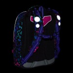 Školní batoh LORI s neonovým leopardem LORI 25074 SET LARGE
