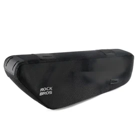 Rockbros Brašna do rámu kola 2,9 l černá / Brašna na kolo / Pod horní trubku