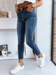 Dámské mom fit jeans kalhoty DETROID tmavě modré Dstreet