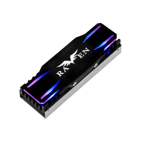 SilverStone TP03-ARGB černá / Chladič na disk M.2 o velikosti 2280 / ARGB (SST-TP03-ARGB)