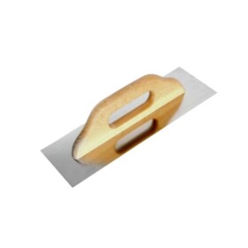 Hladítko nerez hladké, 360 mm, dřevěná rukojeť