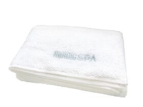 Ručník do sauny NordicSPA - BÍLÁ, 50x100cm