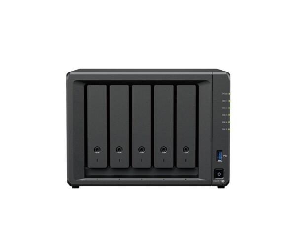 Synology DS1525+ DiskStation (4C/RyzenV1500B/2,2GHz/8GBRAM/5xSATA/2xM.2/2xUSB3.2/2x2,5GbE/1xPCIe/1xUSB-C) EDF_481748