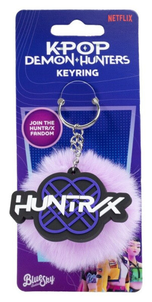 Pom pom klíčenka K-pop Demon Hunters: Huntrix