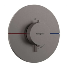 HANSGROHE - ShowerSelect Comfort Termostatická baterie pod omítku, kartáčovaný černý chrom 15559340