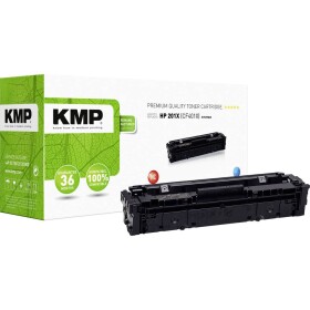 KMP H-T215CX kazeta s tonerem náhradní HP 201X, CF401X azurová 2300 Seiten kompatibilní toner