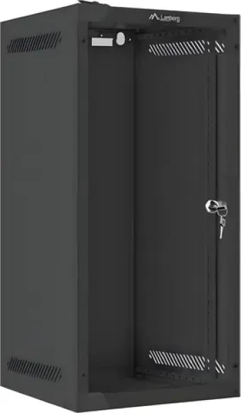 Lanberg WF10-2312-10B černá / Nástěnný rack / 10" / 12U / flat pack (WF10-2312-10B)