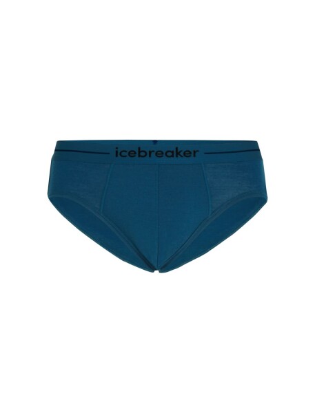 Pánské merino slipy ICEBREAKER Mens Anatomica Briefs, Atlantis velikost: M