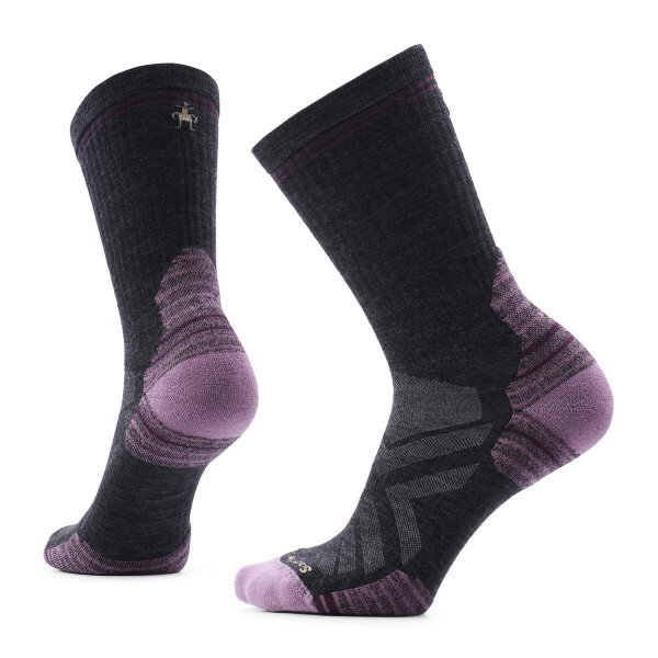 SMARTWOOL Wmns Hike Targeted Cushion Crew Socks, Charcoal (vzorek) velikost: M