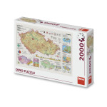 Puzzle Mapy České republiky 2000