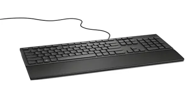 DELL KB-216 SE černá / Multimediální klávesnice / SE / QWERTY / USB (580-ADHC)
