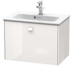 DURAVIT - Brioso Umyvadlová skříňka Compact, 44x62x39 cm, 1 zásuvka, lesklá bílá BR401002222