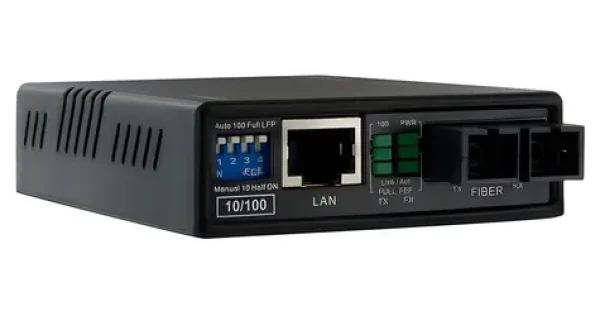 StarTech Mediakonvertor Fiber-Ethernet / Mediakonvertor / Fast Ethernet / 100 Mbit/s / RJ45 (MCM110SC2EU)