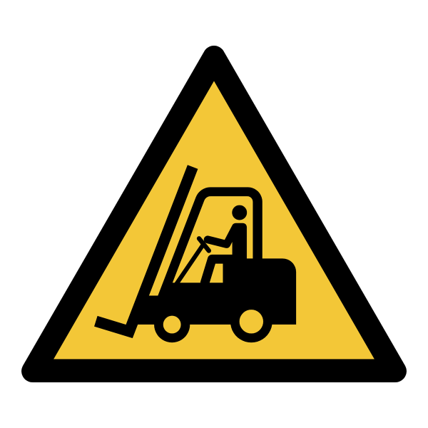 Djois podlahová značka - Pozor vozíky, 430 x 375 mm, 1 ks