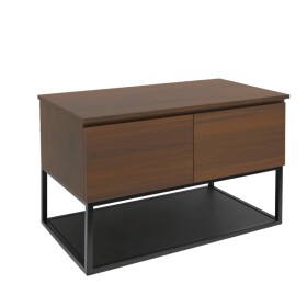 Koupelnová skříňka s krycí deskou SAT B-Way 119x57x45 cm ořech mat BWAY120NUTDF BWAY120NUTDF