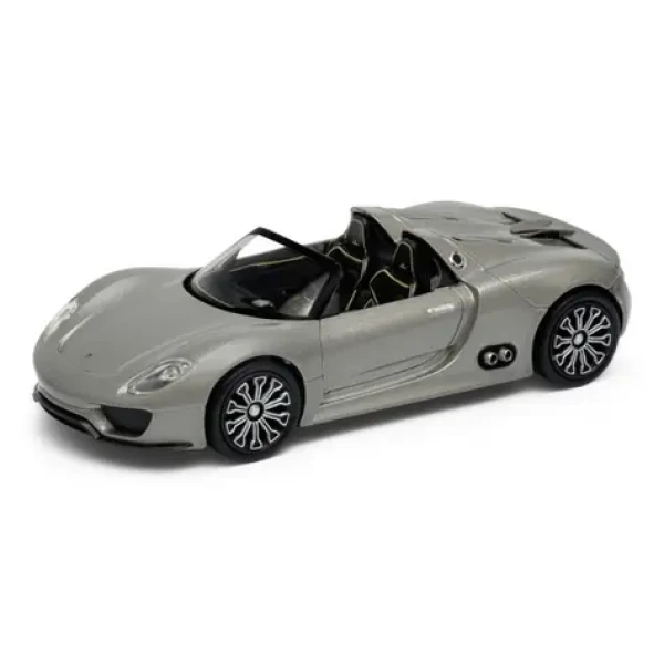 Welly Porsche 918 Spyder (concept) stříbrná
