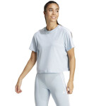 Tričko adidas Essentials 3-Stripes Single Jersey Crop Top W IS1568 L