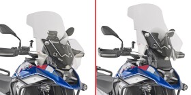 D5144St plexi čiré Bmw R 1300 GS (24-25), vxš650x540 mm, nelze montovat s radarem, o 310 mm vyšší