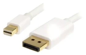 StarTech kabel Mini DisplayPort - DisplayPort 1 m bílá / Kabel / 4K 120 Hz / DisplayPort 1.2 (MDP2DPMM1MW)