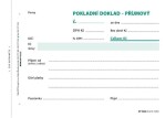 Příjmový doklad jedn., s DPH, A6, 100 l., NCR