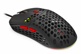 SPC Gear LIX+ černá / optická / drátová / herní / 12000dpi / PMW3360 / 6 tlačítek / RGB / USB (SPG050)