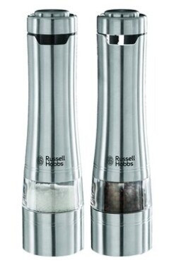 Russell Hobbs Classics 23460-56 / mlýnky na sůl a pepř / 4x AA baterie / nerez (23460-56)