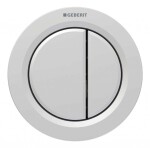 GEBERIT - Splachovací systémy Oddálené ovládání splachování WC, pneumatické, 2-činné splachování, matný chrom 116.050.JQ.1