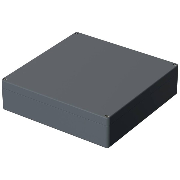 Bopla EUROMAS P 339 4339000 Průmyslová skříň 360 x 360 x 91 polyester zesílený skleněnými vlákny šedá (hedvábný mat) 1 ks