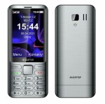 Aligator D950 stříbrná / 3.5 TFT / Dual SIM / SOS tlačítko | Locator | SMS / FM rádio / svítilna (AD950SR)