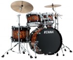 Tama Starclassic Walnut/Birch Lacquer Shell Molten Brown Burst Rock Se