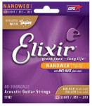 Elixir 11182 NANOWEB Acoustic 80/20 Bronze .013-.053