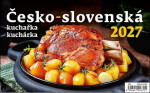 Kalendář 2027 - Česko-slovenská kuchařka/kuchárka - stolní