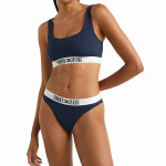 Jeans Dámské plavky Brazilky UW0UW04451-C87 - Tommy Hilfiger S