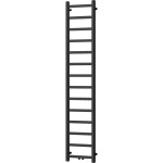 MEXEN - Bolt otopný žebřík/radiátor 1800 x 400 mm, 406 W, černá W126-1800-400-00-70