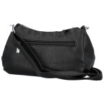 Stylová dámská koženková crossbody kabelka Foppa, černá