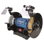 Dvoukotoučová bruska - kotouč/kartáč Scheppach SM 200 LB