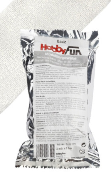Sádrový obvaz HobbyFun 8cm x 3m