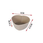 Dortisimo Silikonové košíčky na mini muffiny Srdíčka (na 6 ks) 3,5 cm