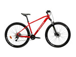 KROSS HEXAGON 4.0, rám 18" (L), model 2025, pneu 29", barva červená/stříbrná - ZDARMA dopravné, odborná montáž, seřízení a sada světel! (Záruka nejlepší ceny! Nakupujte u autorizovaného prodejce!)