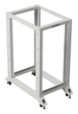 Lanberg Open Rack 22U šedá / Otevřený rack / 19" / 600×1000 mm / nosnost 600 kg (OR01-6022-S)