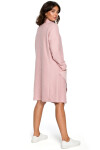 Šaty BeWear B098 Powder Pink 2XL/3XL